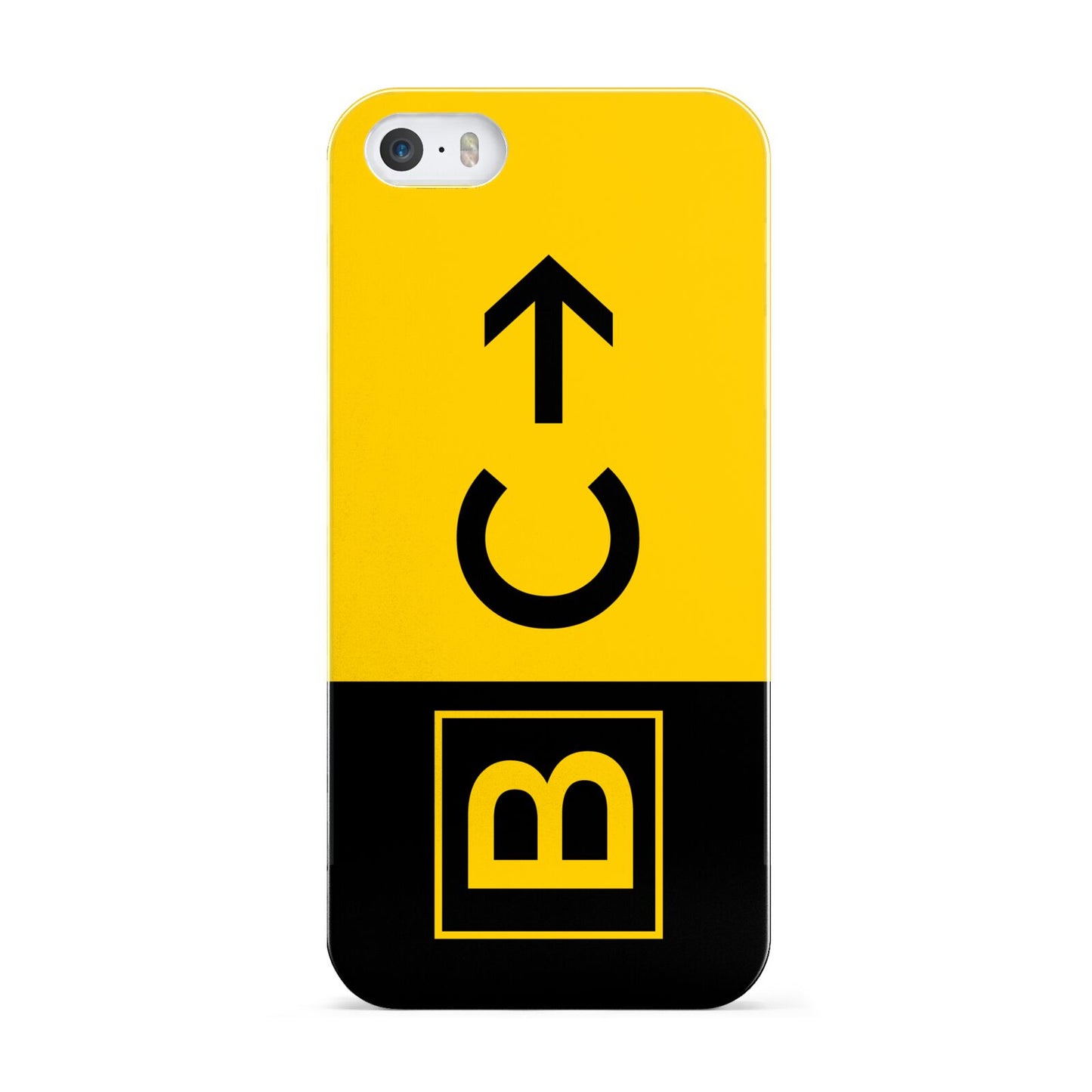 Custom Location Direction Airport Sign Apple iPhone 5 Case