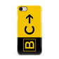 Custom Location Direction Airport Sign Apple iPhone 7 8 3D Snap Case