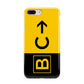 Custom Location Direction Airport Sign Apple iPhone 7 8 Plus 3D Tough Case