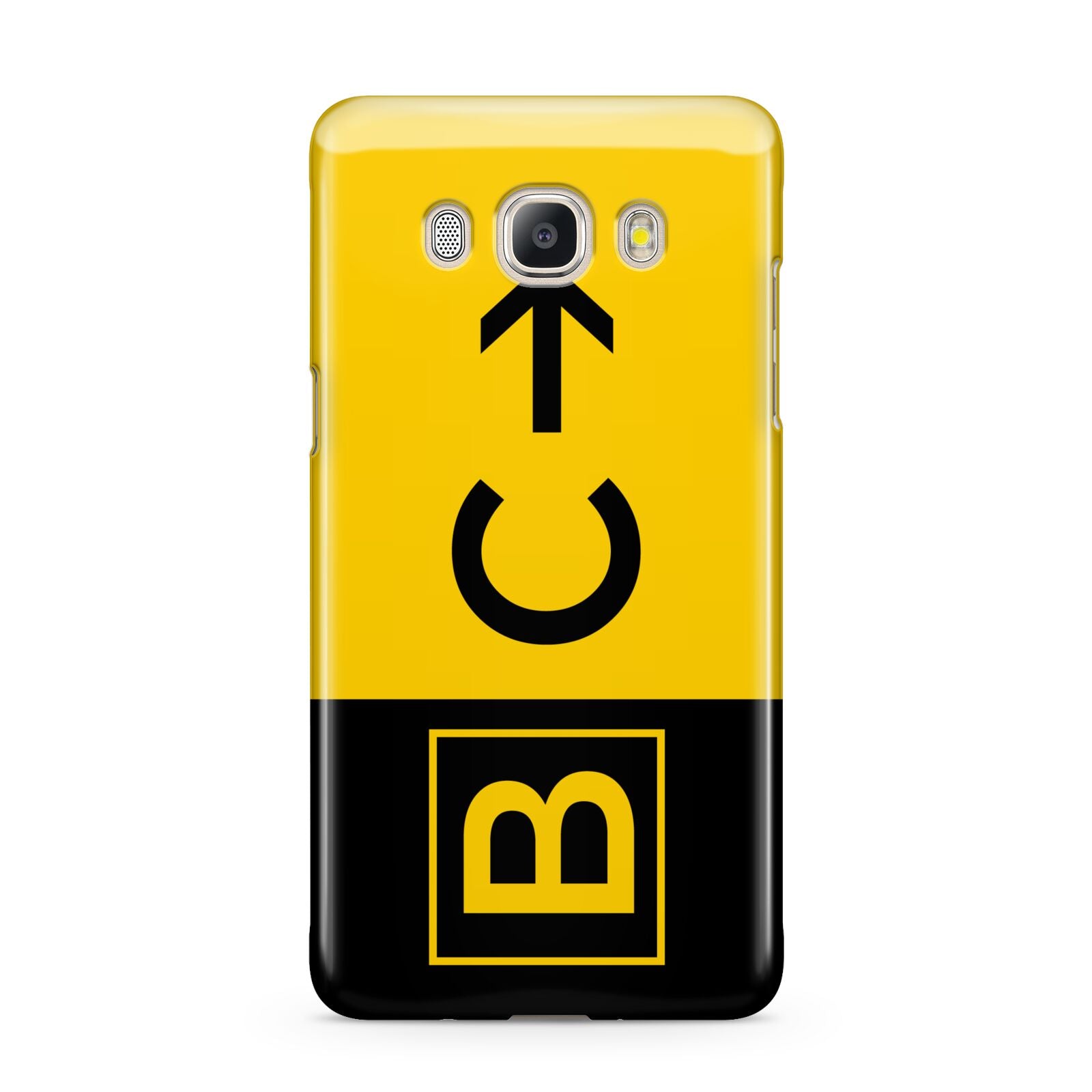 Custom Location Direction Airport Sign Samsung Galaxy J5 2016 Case