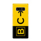 Custom Location Direction Airport Sign Samsung Galaxy Note 8 Case