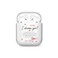 Custom Love Letter AirPods Case