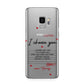 Custom Love Letter Samsung Galaxy S9 Case