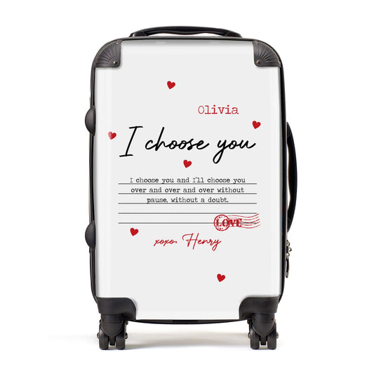 Custom Love Letter Suitcase