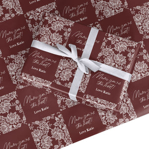 Custom Mothers Day Wrapping Paper