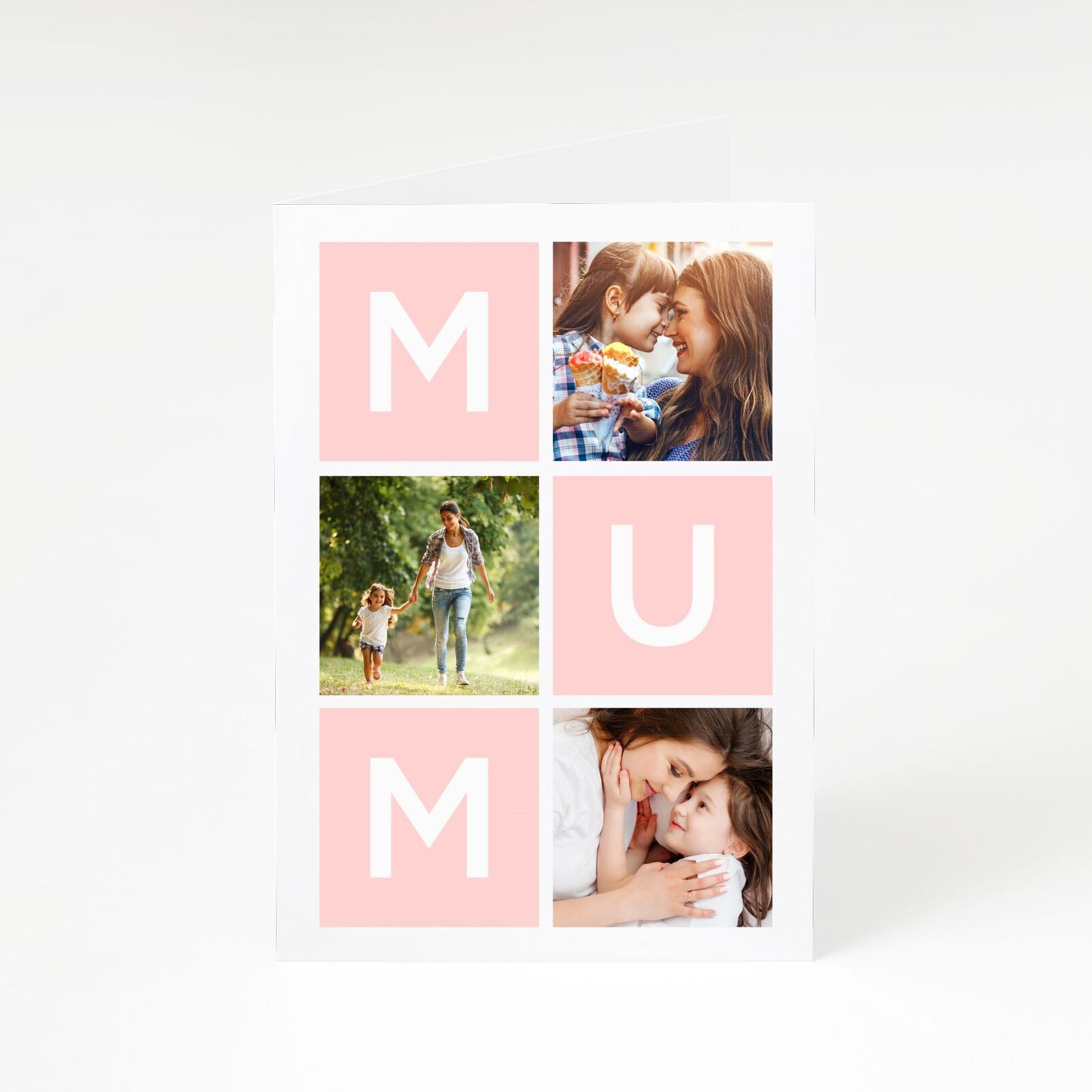 Custom Mothers Day Photo A5 Greetings Card