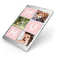 Custom Mothers Day Photo Apple iPad Case on Silver iPad Side View