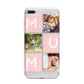 Custom Mothers Day Photo iPhone 7 Plus Bumper Case on Silver iPhone