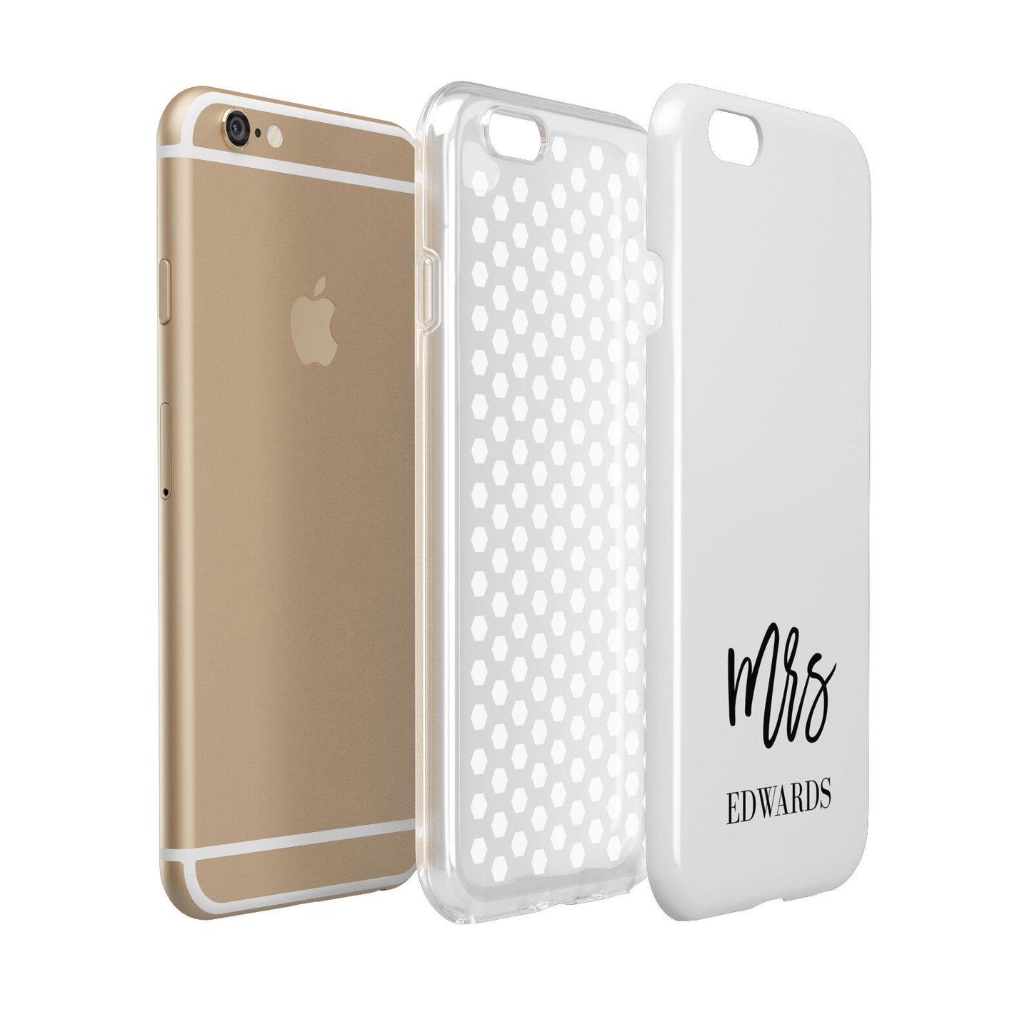 Custom Mrs Apple iPhone 6 3D Tough Case Expanded view