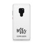 Custom Mrs Huawei Mate 20 Phone Case
