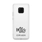 Custom Mrs Huawei Mate 20 Pro Phone Case