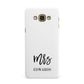 Custom Mrs Samsung Galaxy A8 Case
