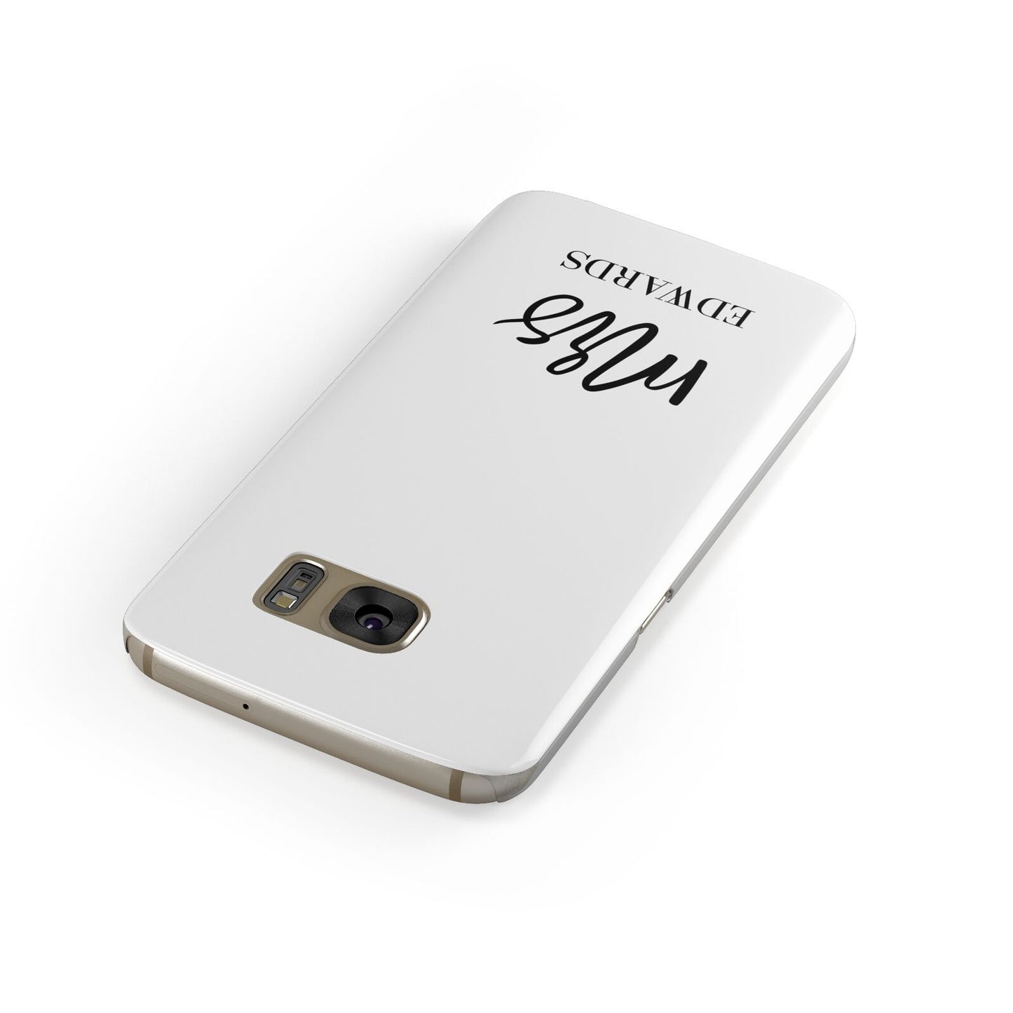 Custom Mrs Samsung Galaxy Case Front Close Up