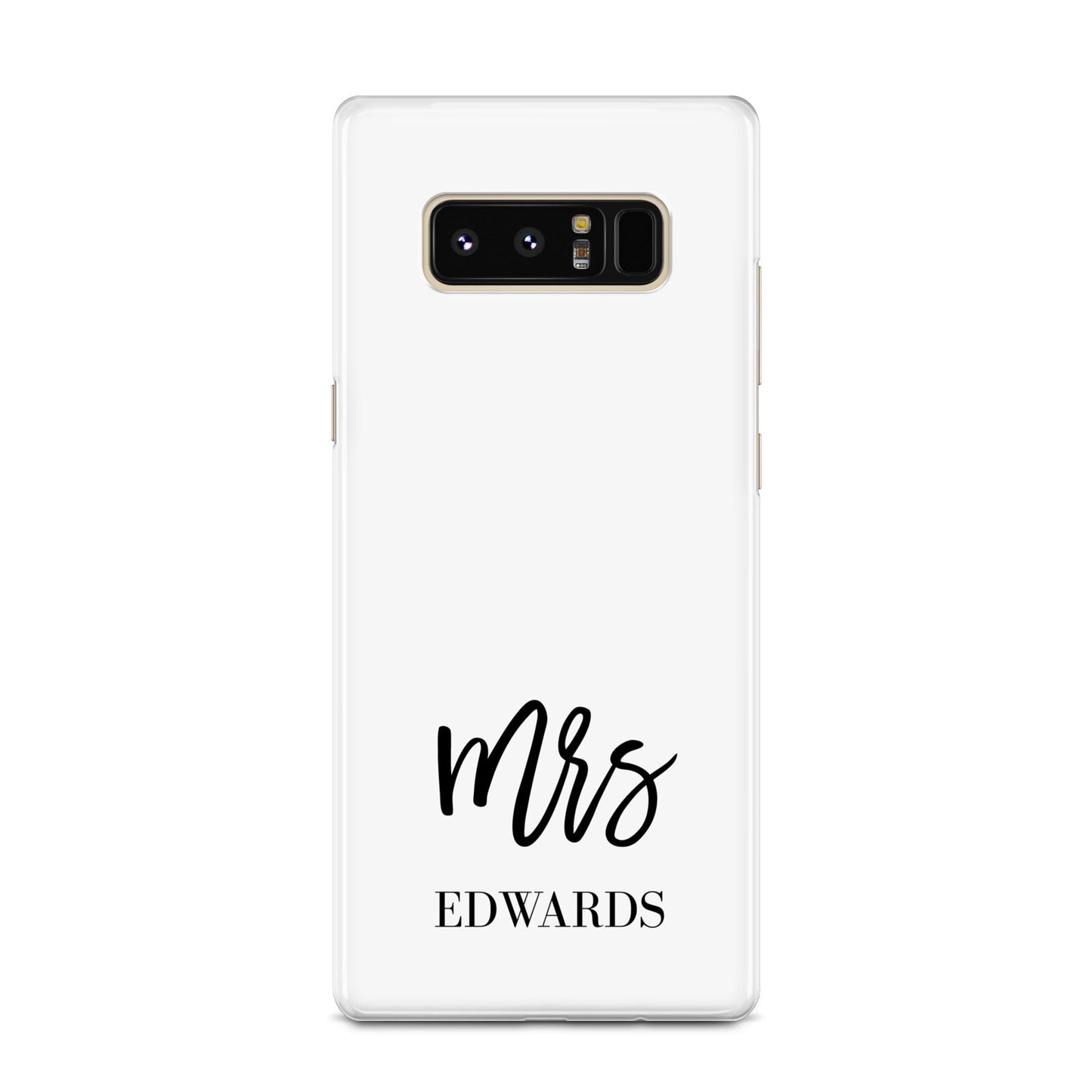 Custom Mrs Samsung Galaxy Note 8 Case