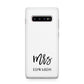 Custom Mrs Samsung Galaxy S10 Plus Case