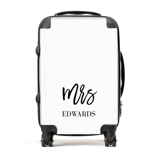 Custom Mrs Suitcase