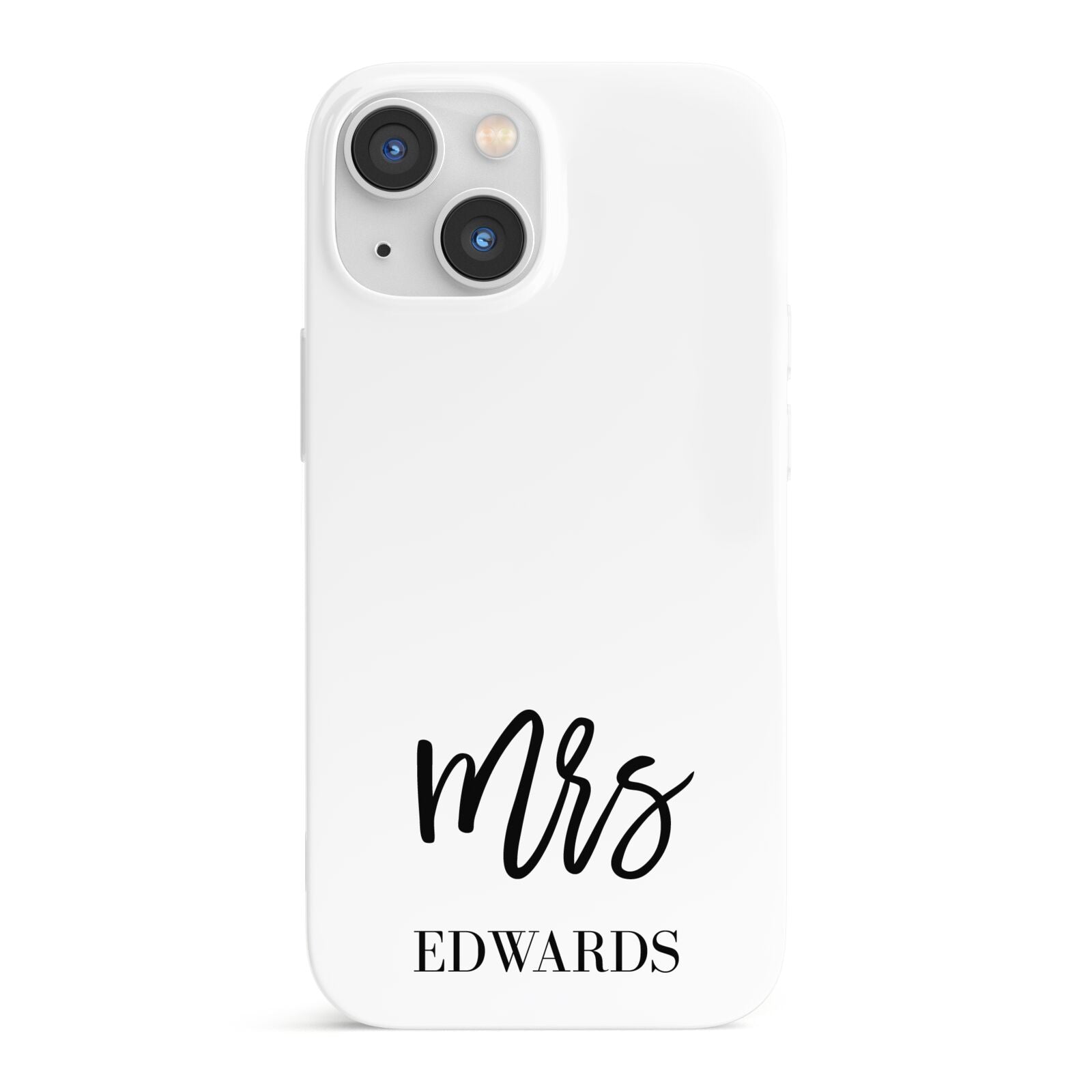 Custom Mrs iPhone 13 Mini Full Wrap 3D Snap Case