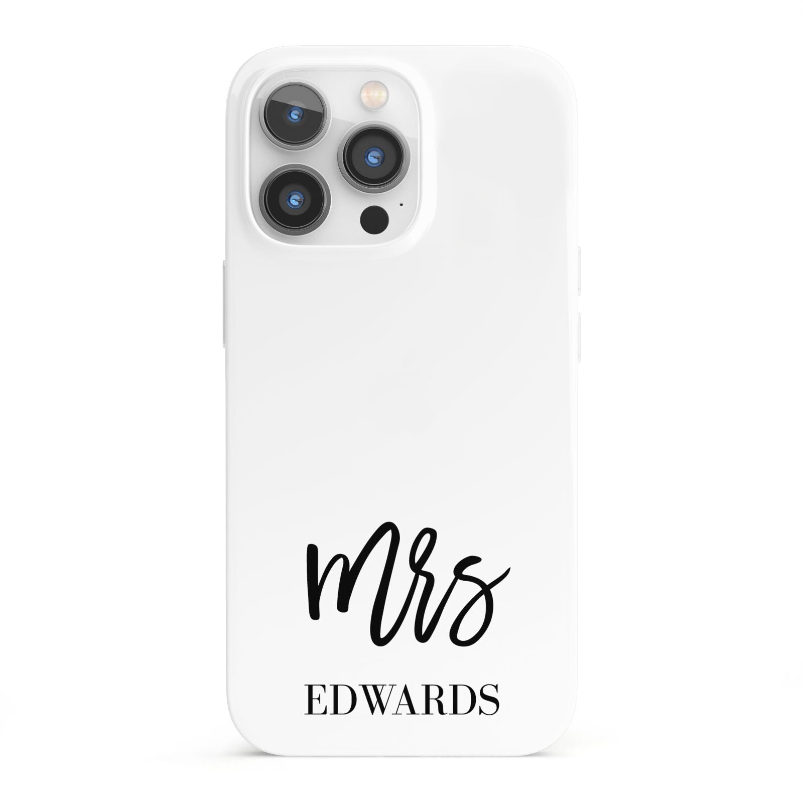 Custom Mrs iPhone 13 Pro Full Wrap 3D Snap Case