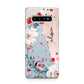 Custom Name Floral Bouquet Samsung Galaxy S10 Plus Case