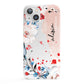 Custom Name Floral Bouquet iPhone 13 Full Wrap 3D Snap Case