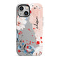 Custom Name Floral Bouquet iPhone 13 Mini Full Wrap 3D Tough Case