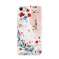 Custom Name Floral Bouquet iPhone 8 3D Tough Case on Gold Phone