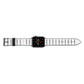 Custom Name Repeat Apple Watch Strap Landscape Image Space Grey Hardware