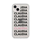 Custom Name Repeat iPhone 14 Plus Glitter Tough Case Starlight