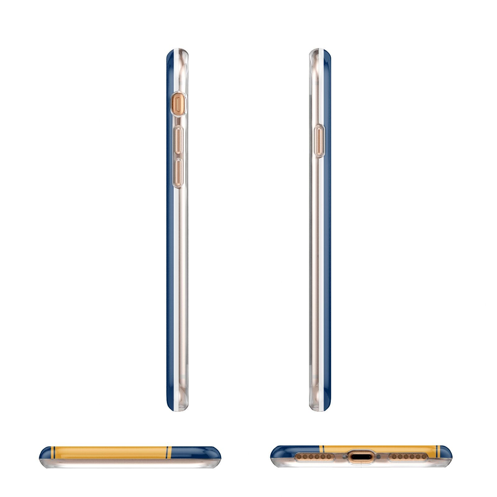 Custom New York License Plate Apple iPhone 7 8 3D Wrap Tough Case Alternative Image Angles