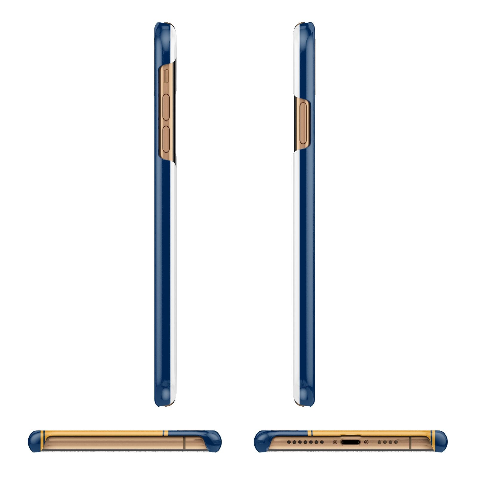 Custom New York License Plate Apple iPhone Xs Max 3D Wrap Snap Case Angled Images