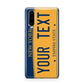 Custom New York License Plate Huawei P30 Phone Case