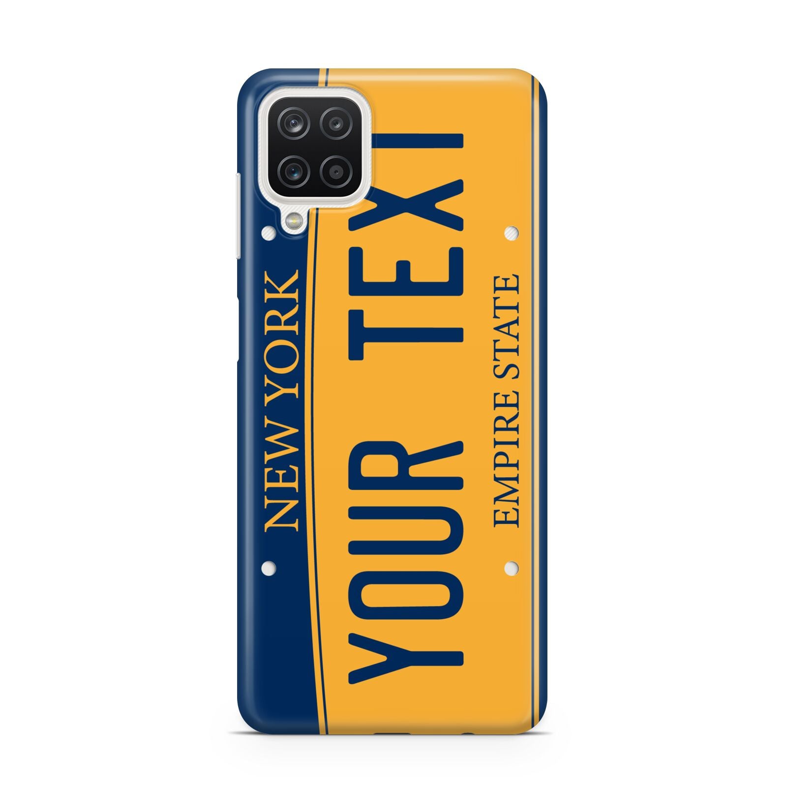 Custom New York License Plate Protective Samsung Galaxy Case – Dyefor