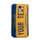 Custom New York License Plate Samsung Galaxy S4 Case