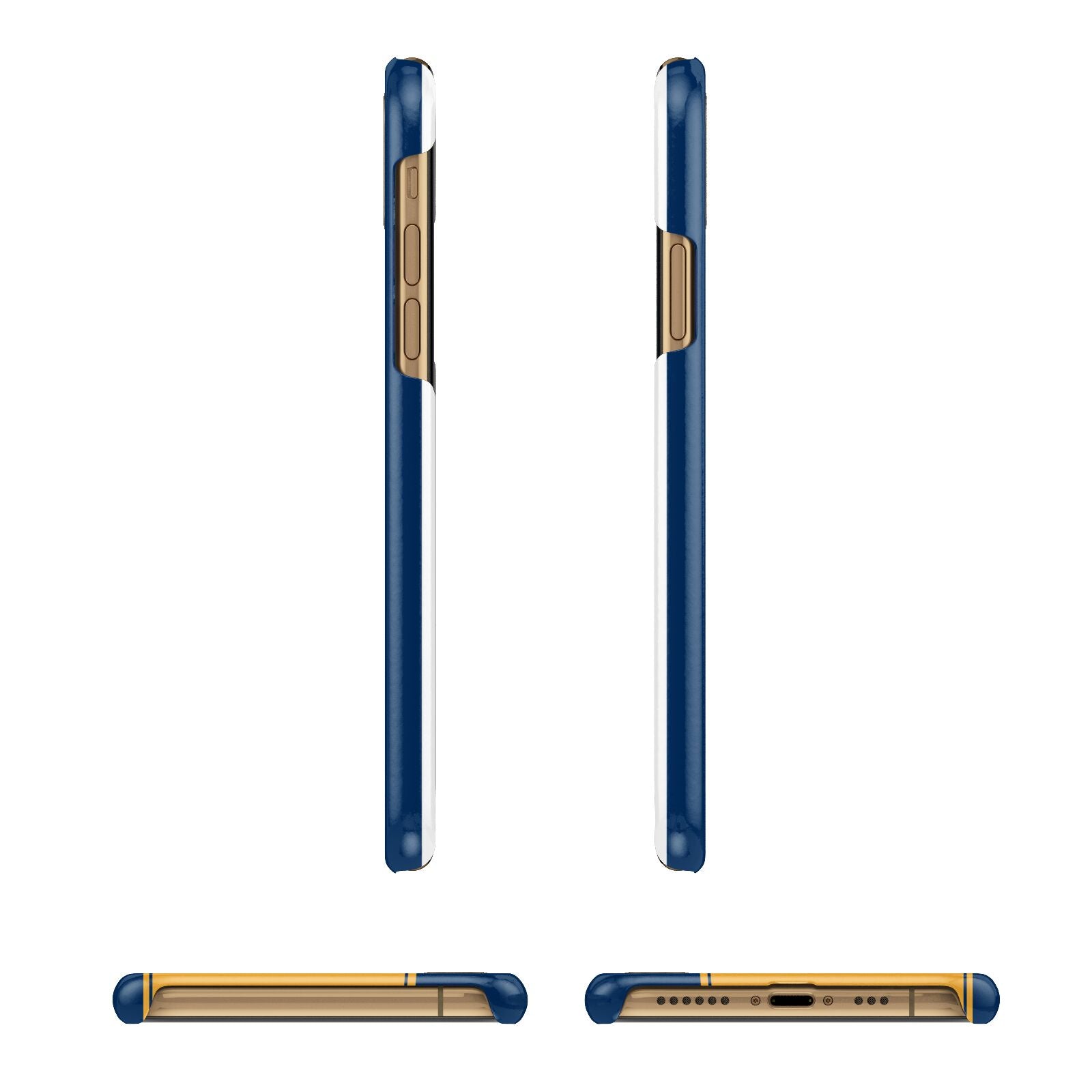 Custom New York License Plate iPhone 11 3D Snap Case Angle Images