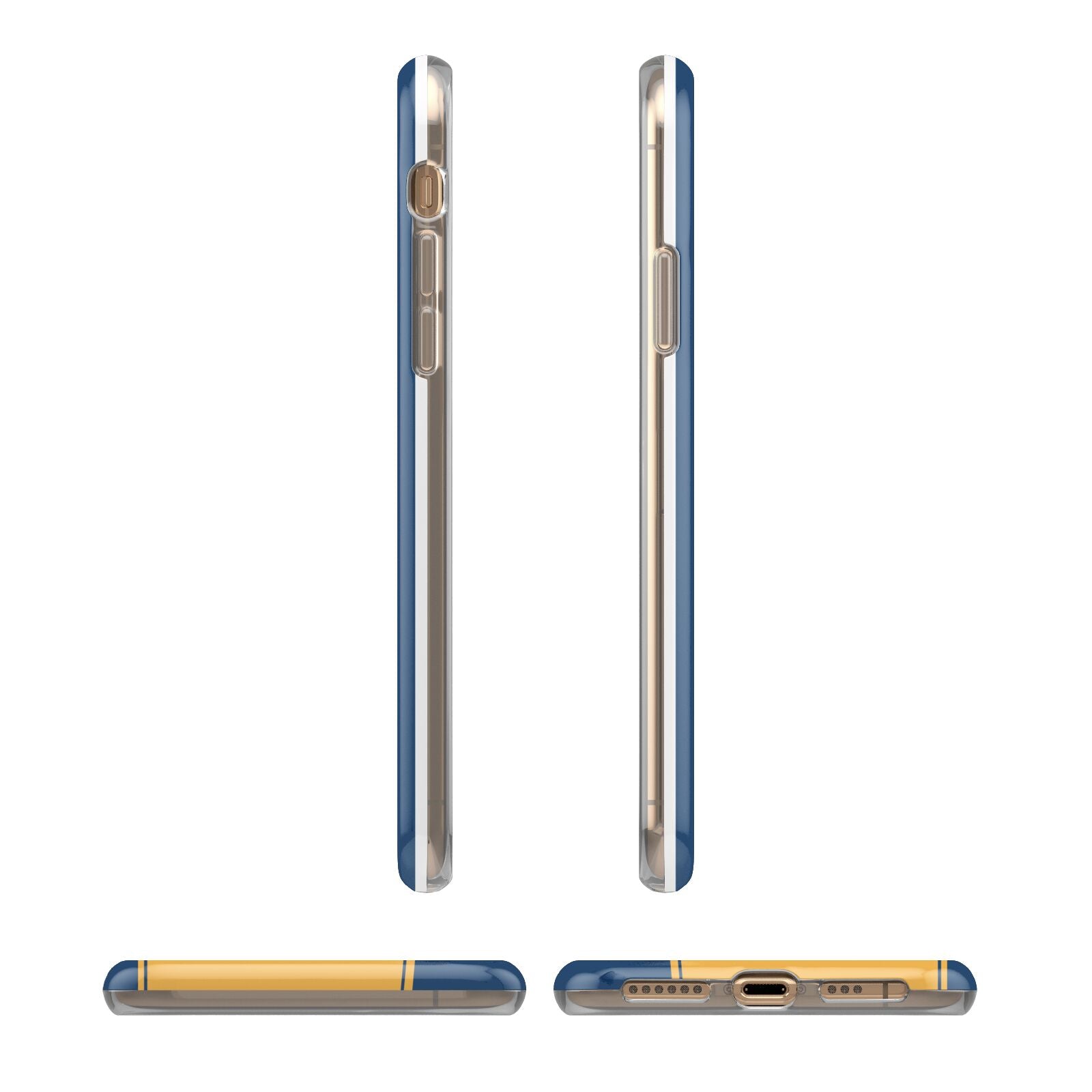 Custom New York License Plate iPhone 11 3D Tough Case Angle Images