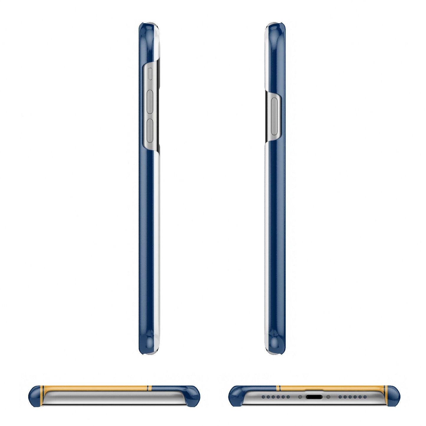 Custom New York License Plate iPhone 11 Pro 3D Snap Case Angle Images