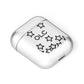 Custom Personalised Initials AirPods Case Laid Flat