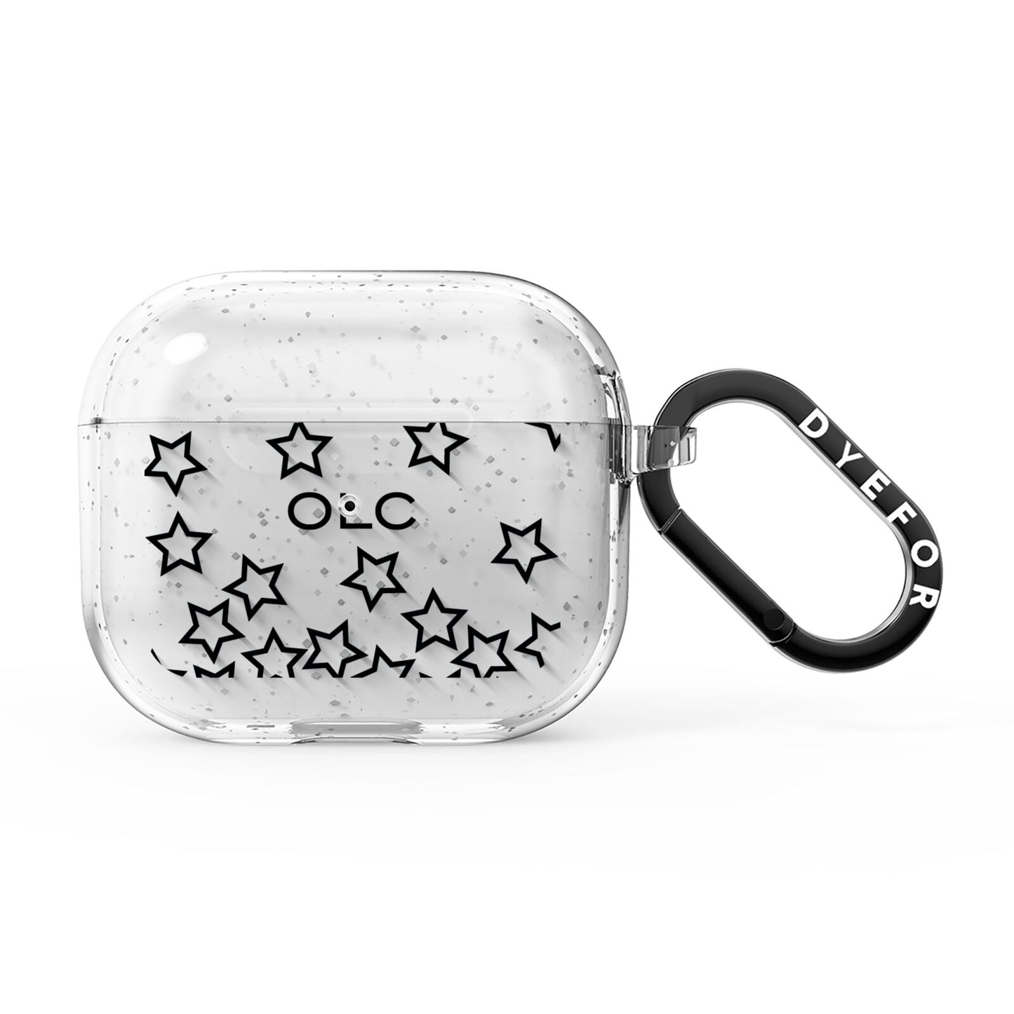 Custom Personalised Initials AirPods Glitter Case 3rd Gen