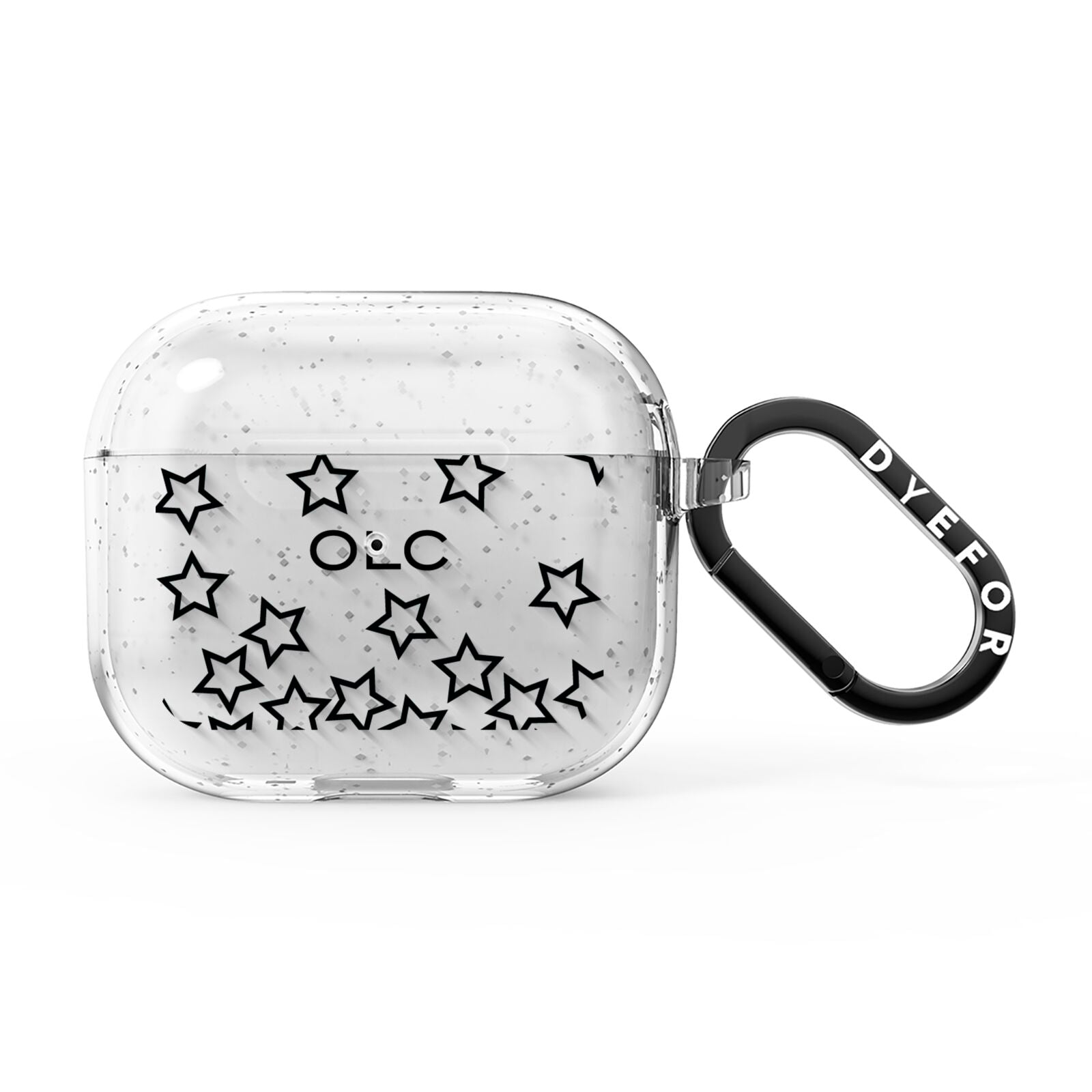 Custom Personalised Initials AirPods Glitter Case 3rd Gen