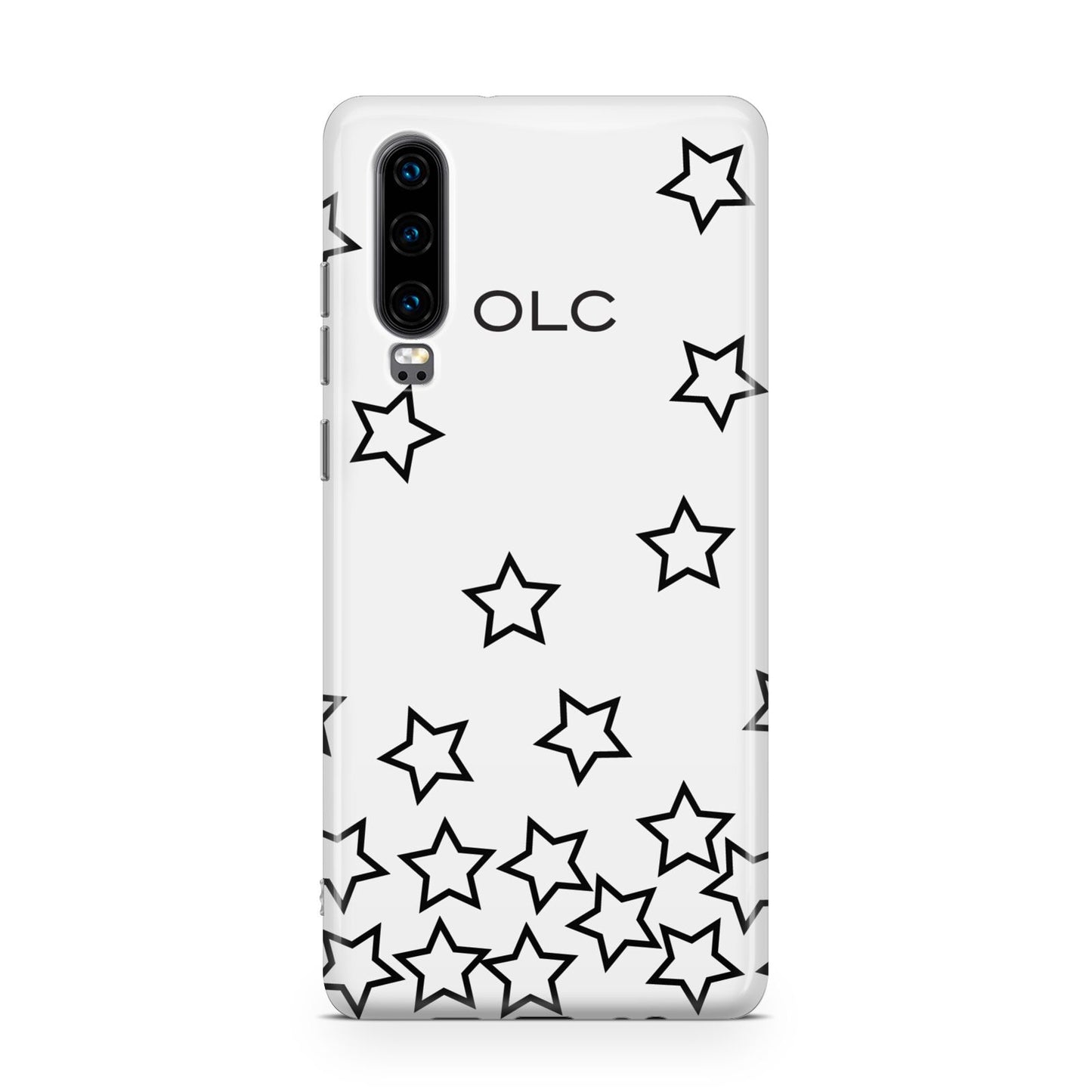 Custom Personalised Initials Huawei P30 Phone Case