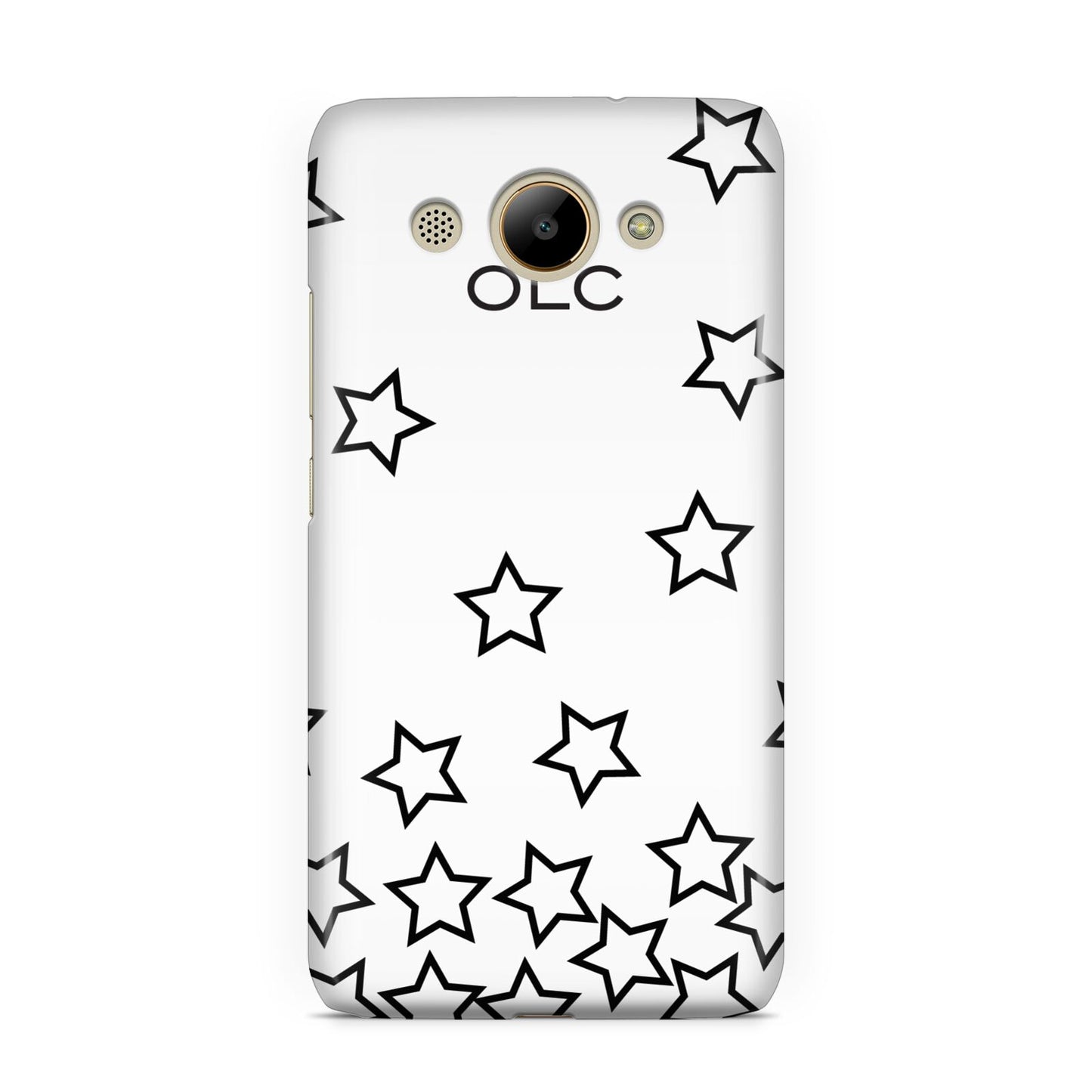 Custom Personalised Initials Huawei Y3 2017