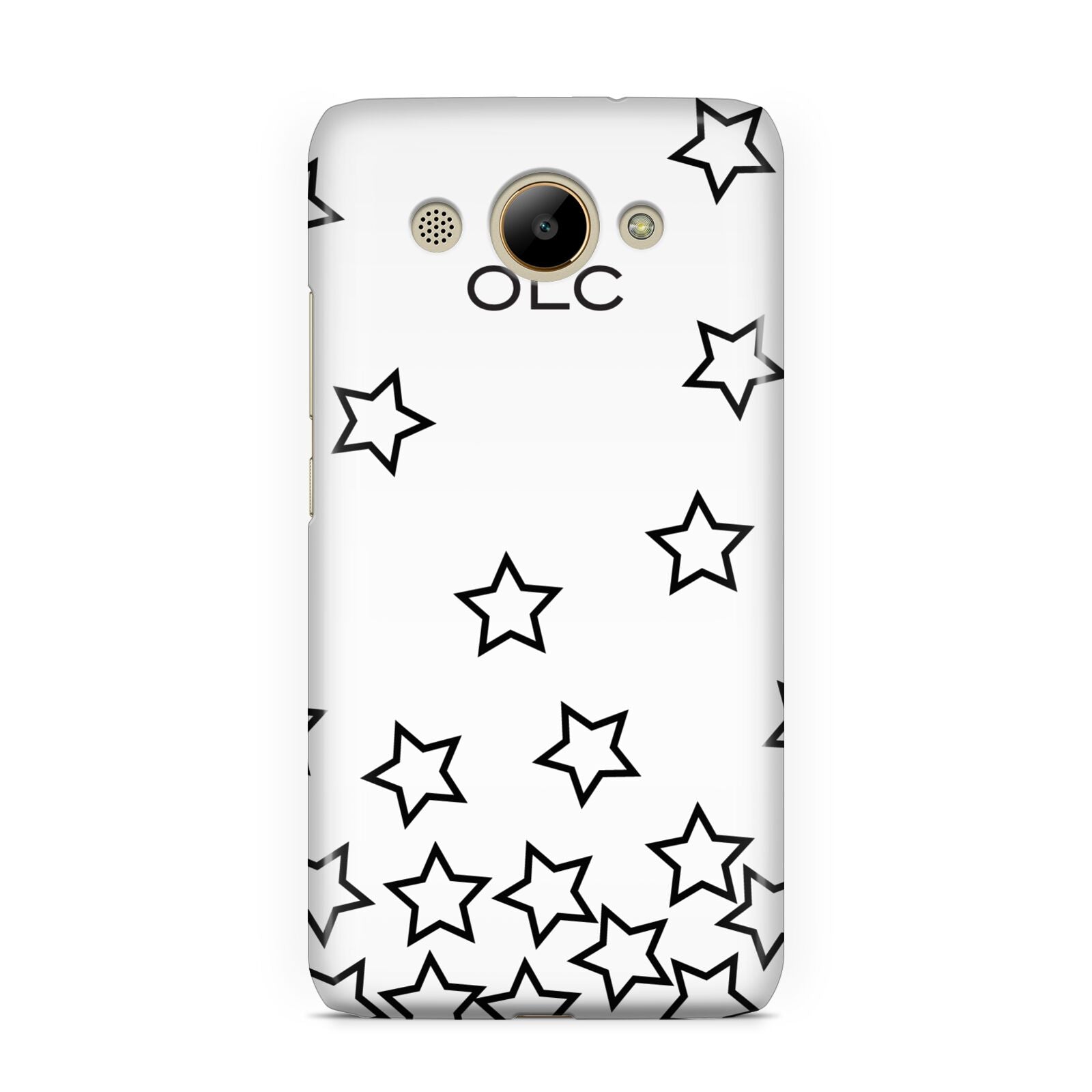 Custom Personalised Initials Huawei Y3 2017