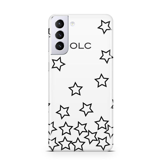 Custom Personalised Initials Samsung S21 Plus Phone Case