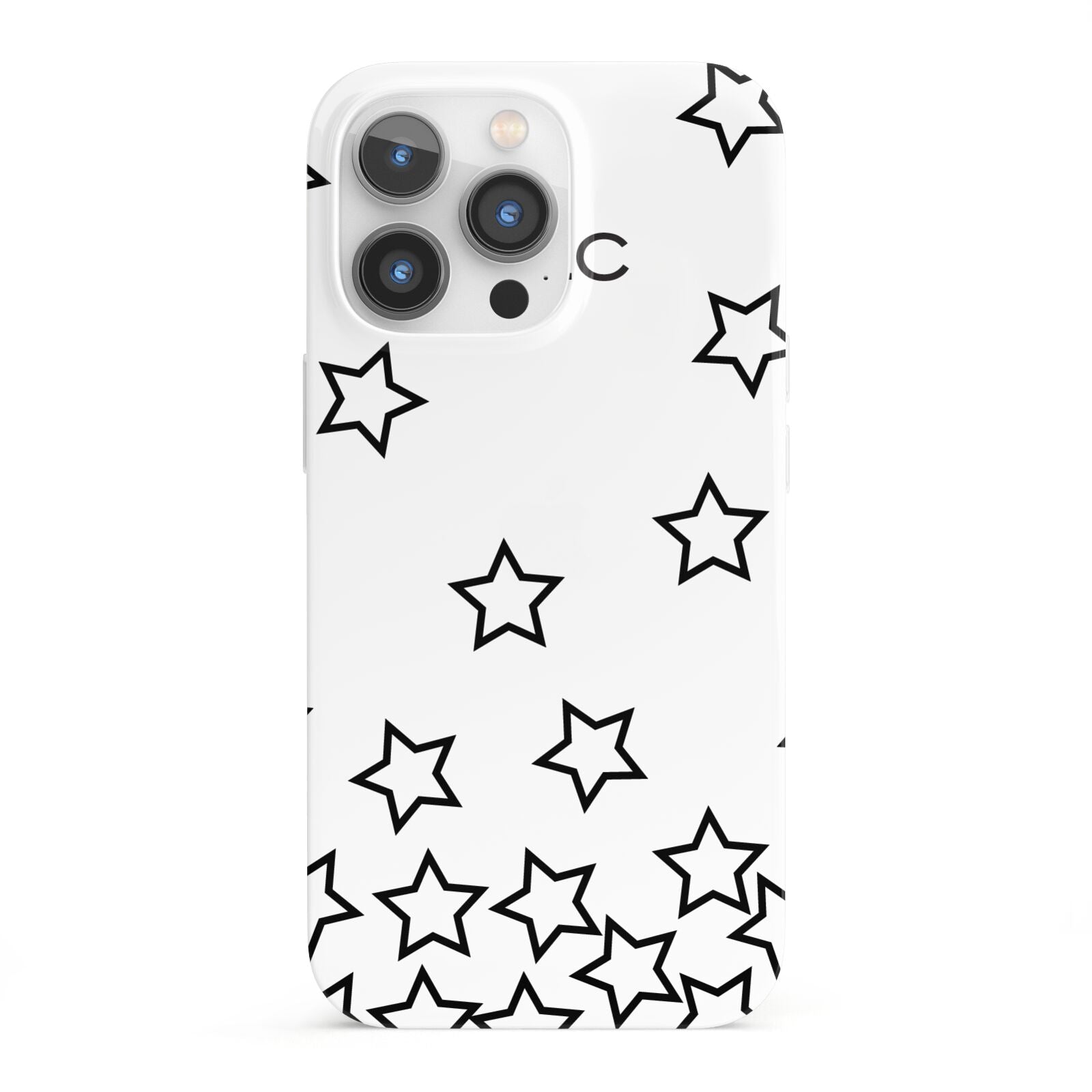 Custom Personalised Initials iPhone 13 Pro Full Wrap 3D Snap Case