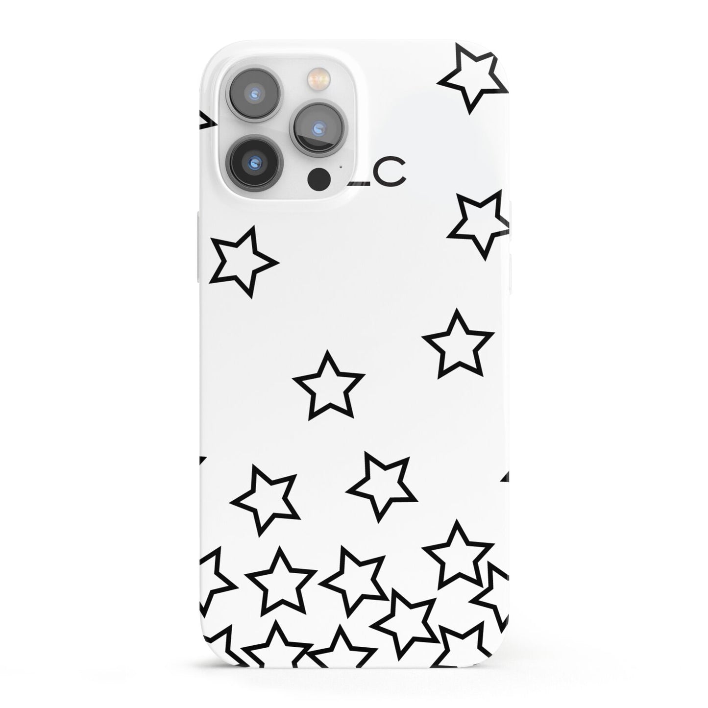 Custom Personalised Initials iPhone 13 Pro Max Full Wrap 3D Snap Case