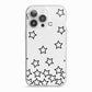 Custom Personalised Initials iPhone 13 Pro TPU Impact Case with White Edges