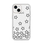 Custom Personalised Initials iPhone 14 Glitter Tough Case Starlight