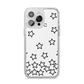 Custom Personalised Initials iPhone 14 Pro Max Glitter Tough Case Silver