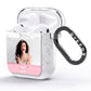 Custom Photo Marble AirPods Glitter Case Side Image
