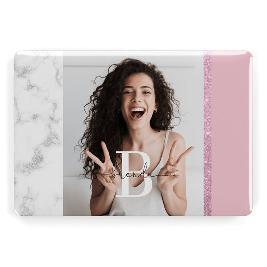 Custom Photo Marble Apple MacBook Case